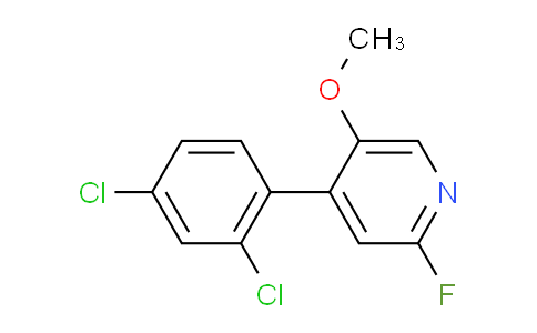 AM83068 | 1361891-81-7 | 4-(2,4-Dichlorophenyl)-2-fluoro-5-methoxypyridine
