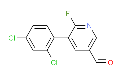 AM83069 | 1361771-48-3 | 5-(2,4-Dichlorophenyl)-6-fluoronicotinaldehyde