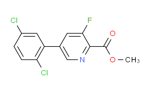 Methyl 5-(2,5-dichlorophenyl)-3-fluoropicolinate