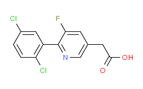 AM83084 | 1361744-56-0 | 2-(2,5-Dichlorophenyl)-3-fluoropyridine-5-acetic acid