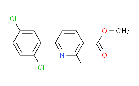 AM83088 | 1361776-46-6 | Methyl 6-(2,5-dichlorophenyl)-2-fluoronicotinate