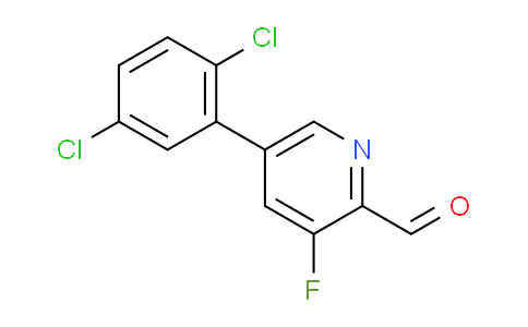 AM83096 | 1361732-91-3 | 5-(2,5-Dichlorophenyl)-3-fluoropicolinaldehyde