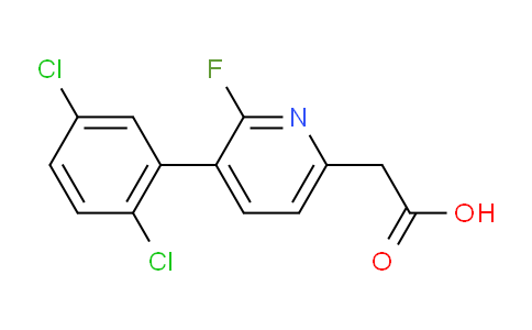 AM83107 | 1361714-41-1 | 3-(2,5-Dichlorophenyl)-2-fluoropyridine-6-acetic acid
