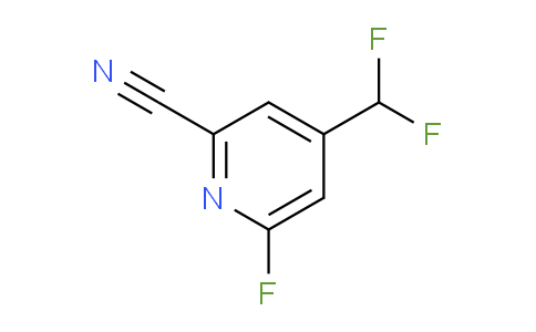 AM83108 | 1806782-97-7 | 2-Cyano-4-(difluoromethyl)-6-fluoropyridine