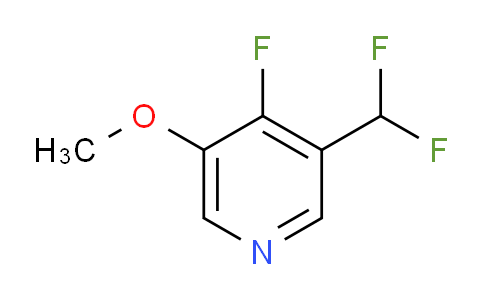 3-(Difluoromethyl)-4-fluoro-5-methoxypyridine