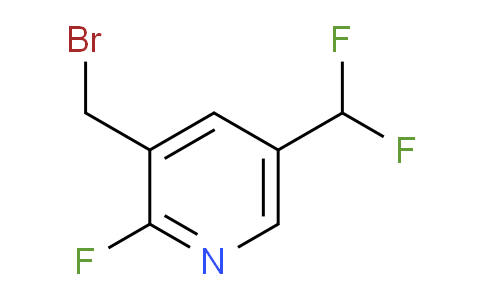 AM83129 | 1806786-71-9 | 3-(Bromomethyl)-5-(difluoromethyl)-2-fluoropyridine