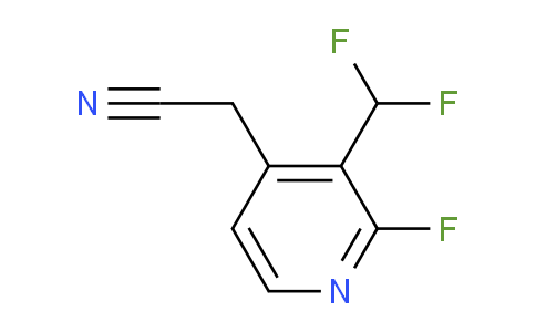3-(Difluoromethyl)-2-fluoropyridine-4-acetonitrile