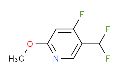 AM83139 | 1804484-64-7 | 5-(Difluoromethyl)-4-fluoro-2-methoxypyridine