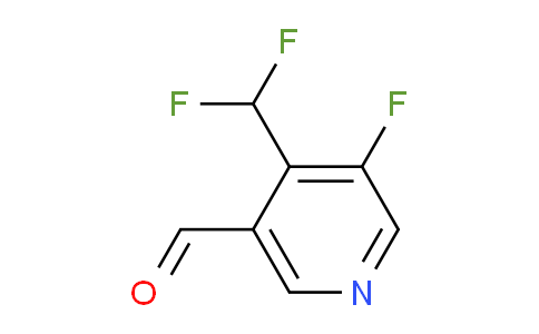 AM83144 | 1806756-66-0 | 4-(Difluoromethyl)-3-fluoropyridine-5-carboxaldehyde
