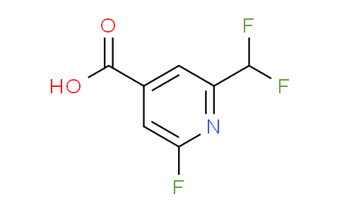 AM83147 | 1803666-10-5 | 2-(Difluoromethyl)-6-fluoropyridine-4-carboxylic acid