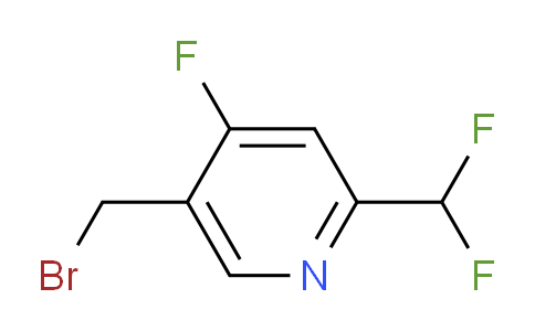5-(Bromomethyl)-2-(difluoromethyl)-4-fluoropyridine