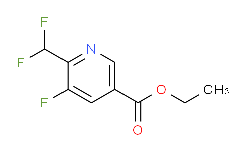 Ethyl 2-(difluoromethyl)-3-fluoropyridine-5-carboxylate