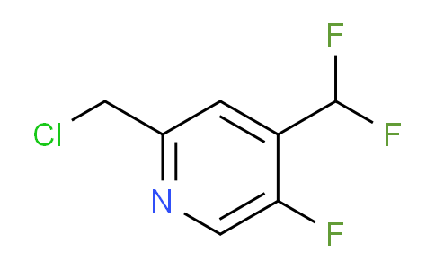 2-(Chloromethyl)-4-(difluoromethyl)-5-fluoropyridine