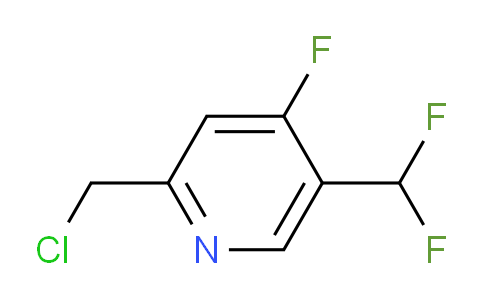 2-(Chloromethyl)-5-(difluoromethyl)-4-fluoropyridine