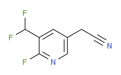 AM83172 | 1805306-07-3 | 3-(Difluoromethyl)-2-fluoropyridine-5-acetonitrile
