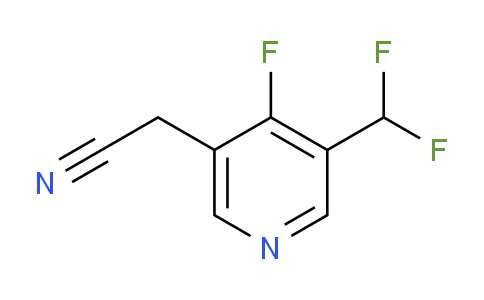 AM83173 | 1805034-08-5 | 3-(Difluoromethyl)-4-fluoropyridine-5-acetonitrile