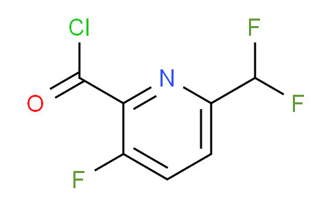AM83176 | 1806757-71-0 | 6-(Difluoromethyl)-3-fluoropyridine-2-carbonyl chloride