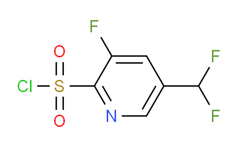 AM83183 | 1806047-08-4 | 5-(Difluoromethyl)-3-fluoropyridine-2-sulfonyl chloride