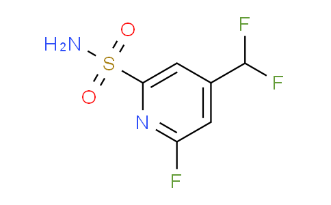 4-(Difluoromethyl)-2-fluoropyridine-6-sulfonamide