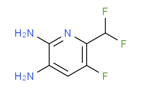 2,3-Diamino-6-(difluoromethyl)-5-fluoropyridine