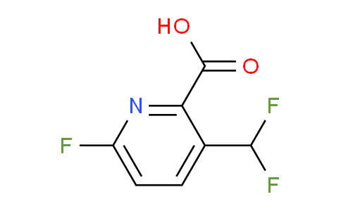 3-(Difluoromethyl)-6-fluoropyridine-2-carboxylic acid