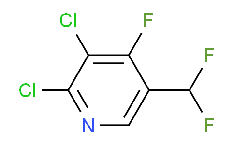 2,3-Dichloro-5-(difluoromethyl)-4-fluoropyridine