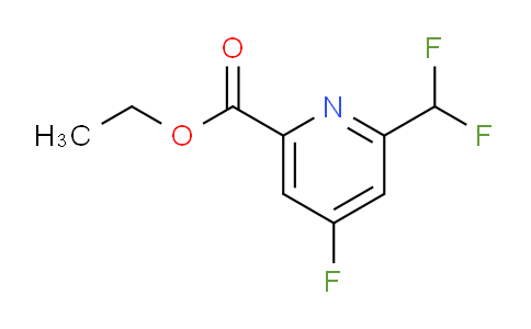 AM83204 | 1804705-59-6 | Ethyl 2-(difluoromethyl)-4-fluoropyridine-6-carboxylate
