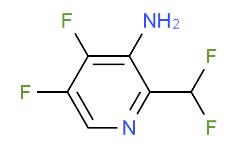 3-Amino-4,5-difluoro-2-(difluoromethyl)pyridine