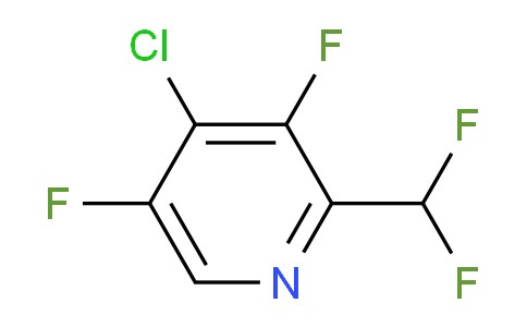4-Chloro-3,5-difluoro-2-(difluoromethyl)pyridine