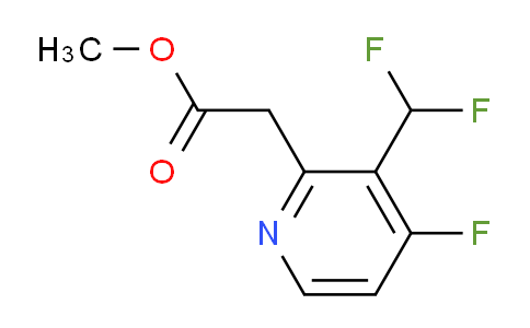 Methyl 3-(difluoromethyl)-4-fluoropyridine-2-acetate
