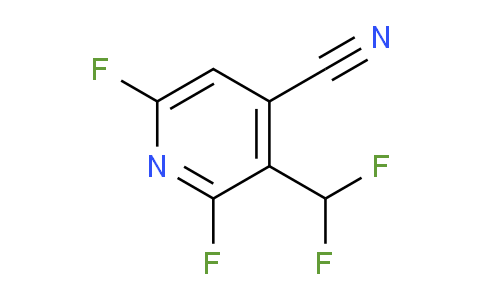 4-Cyano-2,6-difluoro-3-(difluoromethyl)pyridine