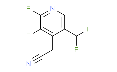 2,3-Difluoro-5-(difluoromethyl)pyridine-4-acetonitrile