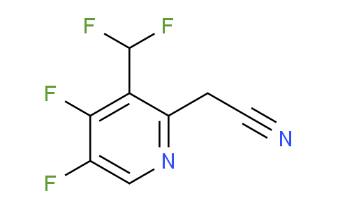 4,5-Difluoro-3-(difluoromethyl)pyridine-2-acetonitrile
