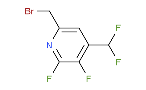 6-(Bromomethyl)-2,3-difluoro-4-(difluoromethyl)pyridine