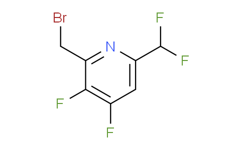 2-(Bromomethyl)-3,4-difluoro-6-(difluoromethyl)pyridine