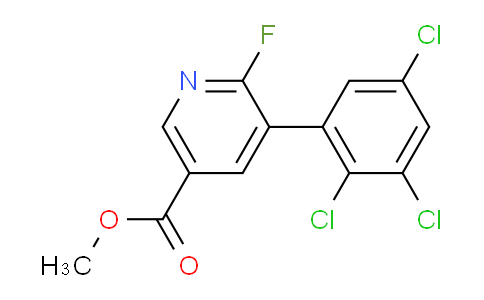 AM83299 | 1361536-36-8 | Methyl 6-fluoro-5-(2,3,5-trichlorophenyl)nicotinate