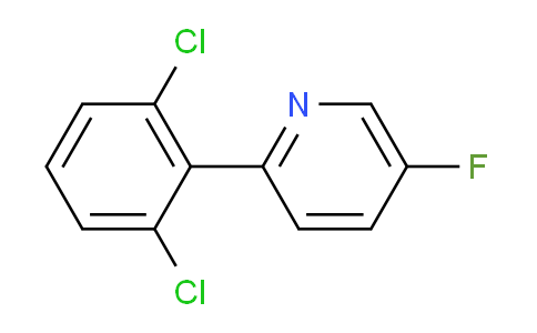 2-(2,6-Dichlorophenyl)-5-fluoropyridine