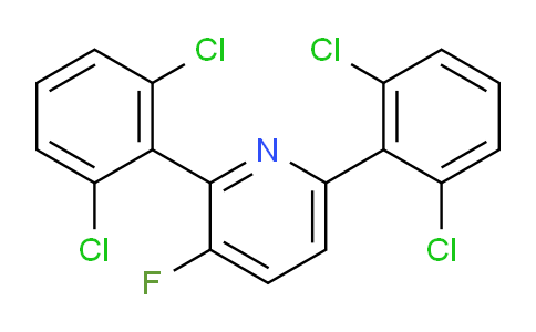 2,6-Bis(2,6-dichlorophenyl)-3-fluoropyridine