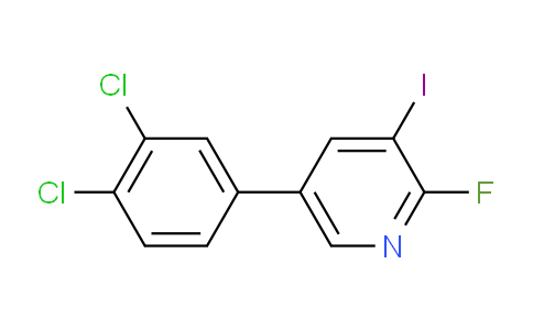 AM83313 | 1361655-59-5 | 5-(3,4-Dichlorophenyl)-2-fluoro-3-iodopyridine