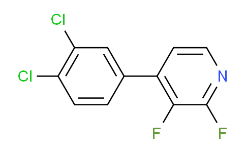 4-(3,4-Dichlorophenyl)-2,3-difluoropyridine