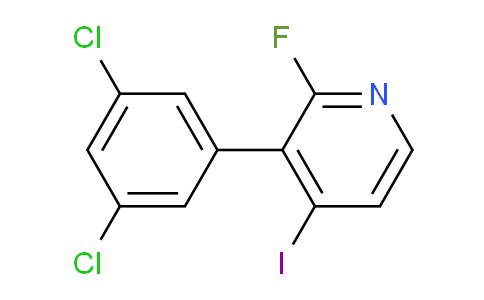 AM83323 | 1361648-14-7 | 3-(3,5-Dichlorophenyl)-2-fluoro-4-iodopyridine