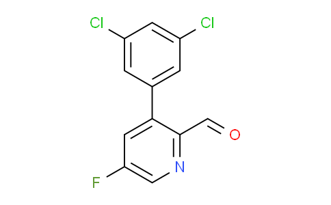 AM83333 | 1361739-07-2 | 3-(3,5-Dichlorophenyl)-5-fluoropicolinaldehyde