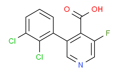 3-(2,3-Dichlorophenyl)-5-fluoroisonicotinic acid