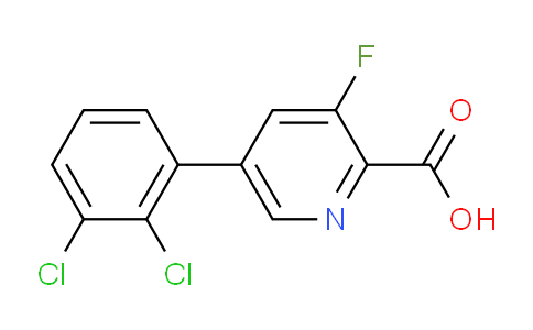 5-(2,3-Dichlorophenyl)-3-fluoropicolinic acid