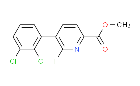 Methyl 5-(2,3-dichlorophenyl)-6-fluoropicolinate