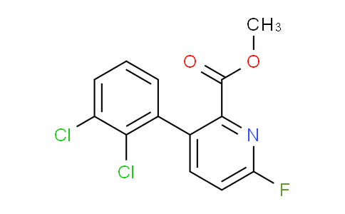 Methyl 3-(2,3-dichlorophenyl)-6-fluoropicolinate