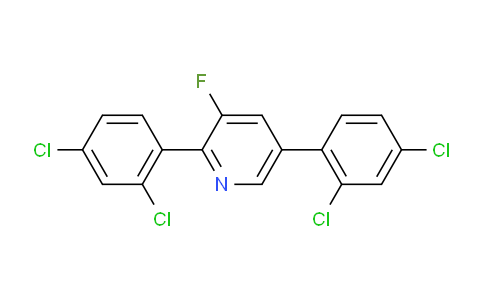 AM83353 | 1361712-40-4 | 2,5-Bis(2,4-dichlorophenyl)-3-fluoropyridine