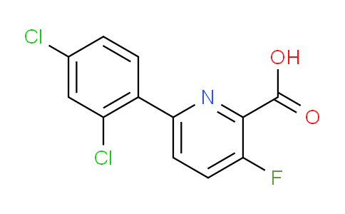 6-(2,4-Dichlorophenyl)-3-fluoropicolinic acid