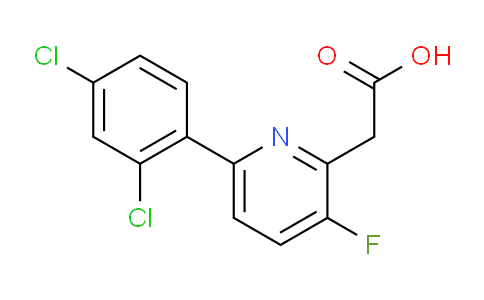 AM83363 | 1361861-41-7 | 6-(2,4-Dichlorophenyl)-3-fluoropyridine-2-acetic acid