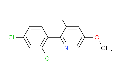 AM83364 | 1361836-05-6 | 2-(2,4-Dichlorophenyl)-3-fluoro-5-methoxypyridine